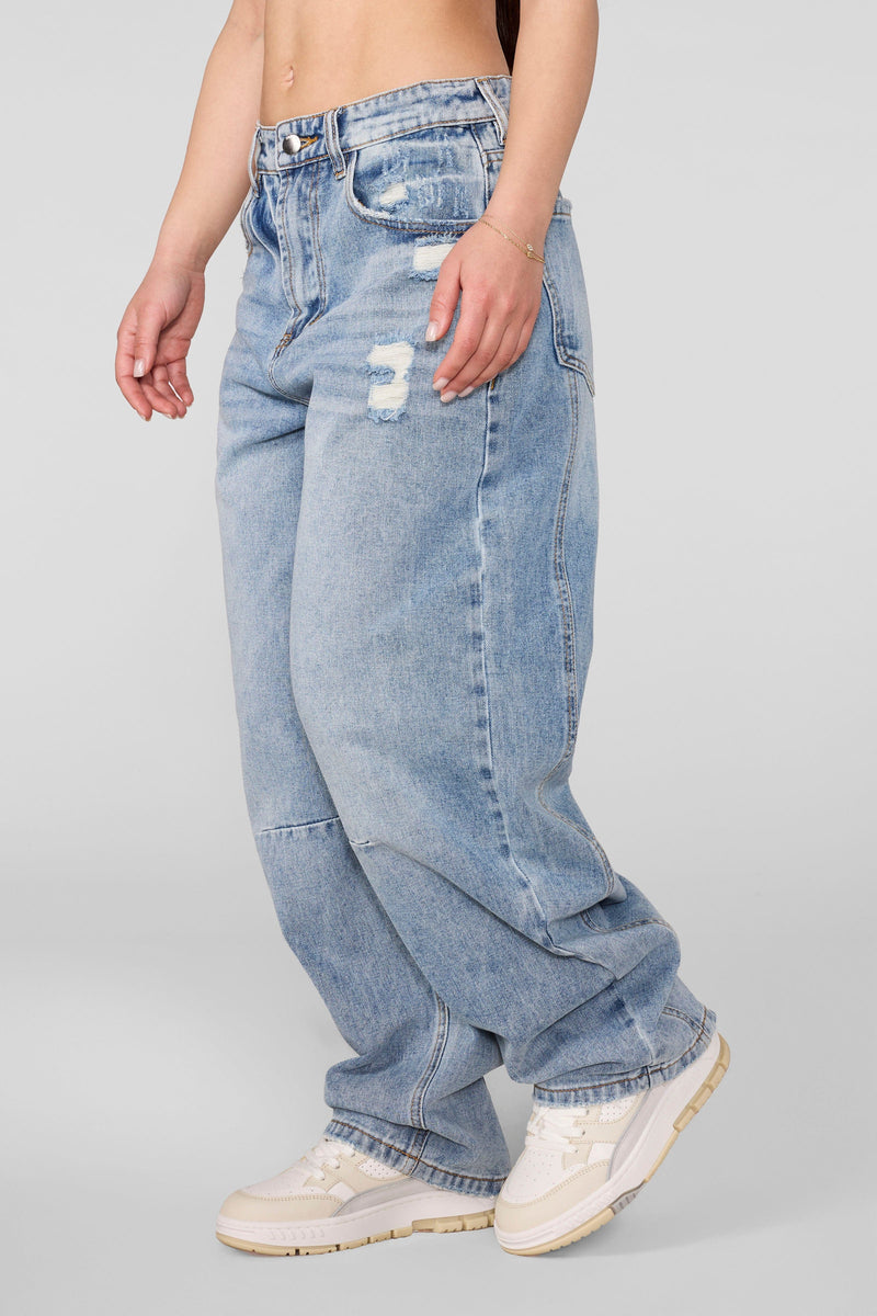 W2182 - Studio Edit Barrel Jeans