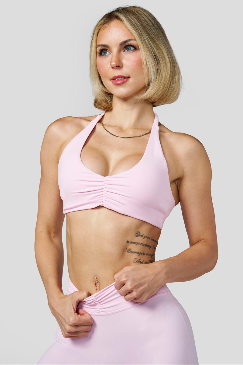 W3173 Buttersoft Scrunch Halter Bra - June 23