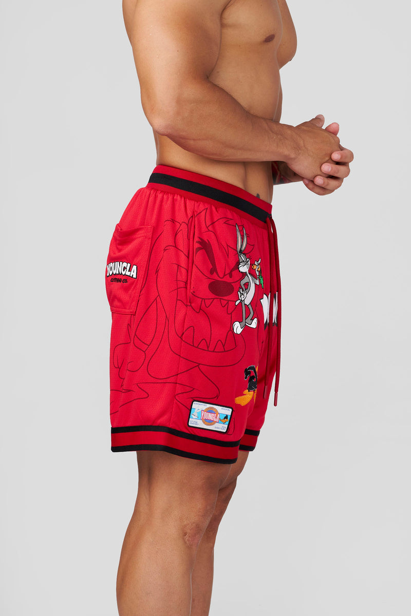 1071 - Looney Tunes Embroidered Patch Shorts - July 7th