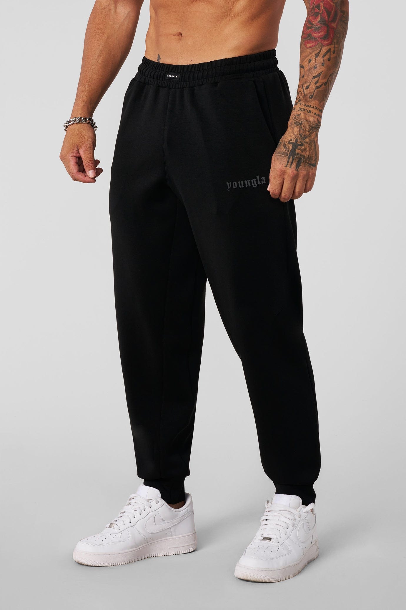 2021 Soft AF Joggers with slim-tapered fit, ultra-soft, breathable fabric — comfortable and stylish for workouts, travel, or lounging in Black