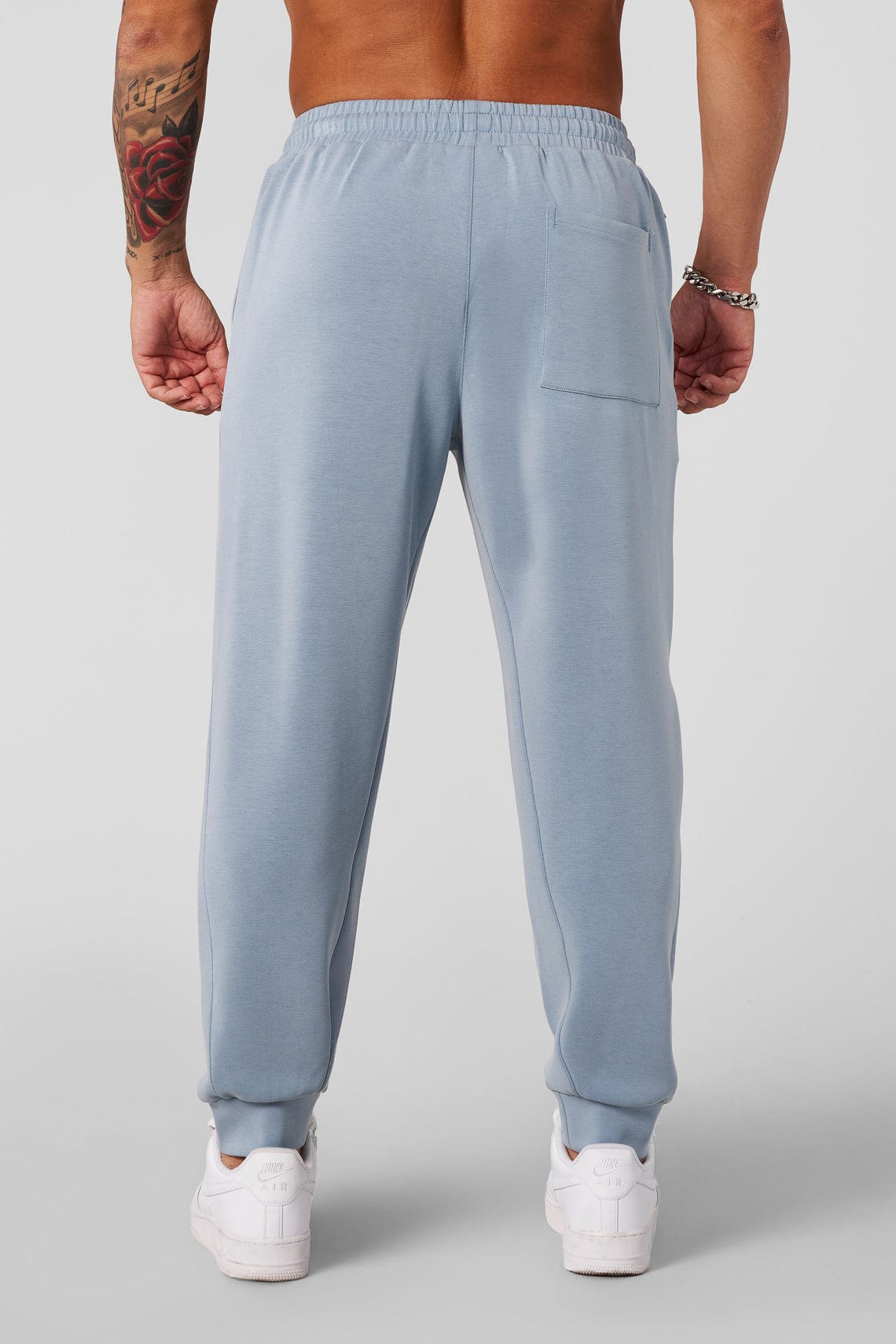 2021 Soft AF Joggers with slim-tapered fit, ultra-soft, breathable fabric — comfortable and stylish for workouts, travel, or lounging in Sky Blue