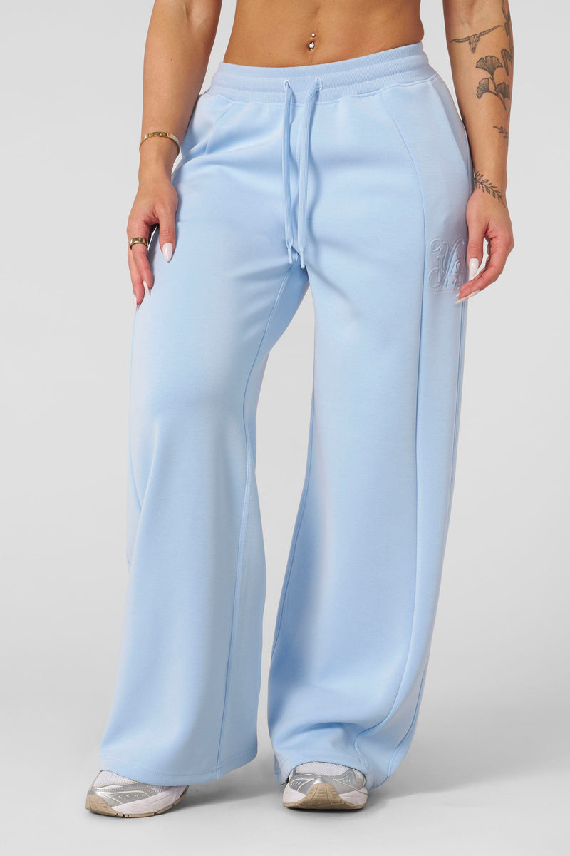 W287 - Cloud Joggers - Cloud Jogger – soft, stretchy fabric, lightweight, breathable, slightly oversized for all-season comfort and style in Blue.