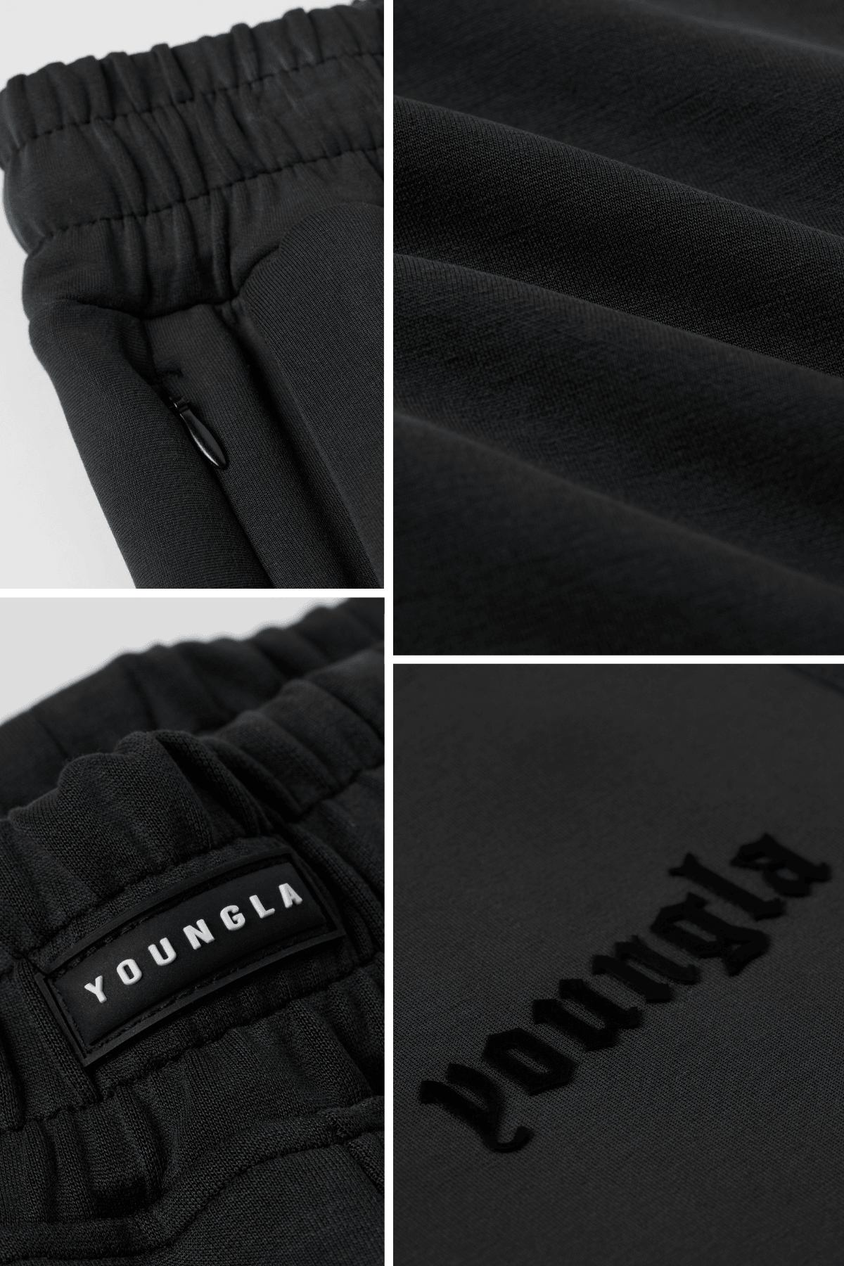 2141 Soft AF No Cuff Sweats, straight-leg and luxuriously soft — relaxed, stylish, and comfortable for everyday wear in color Black