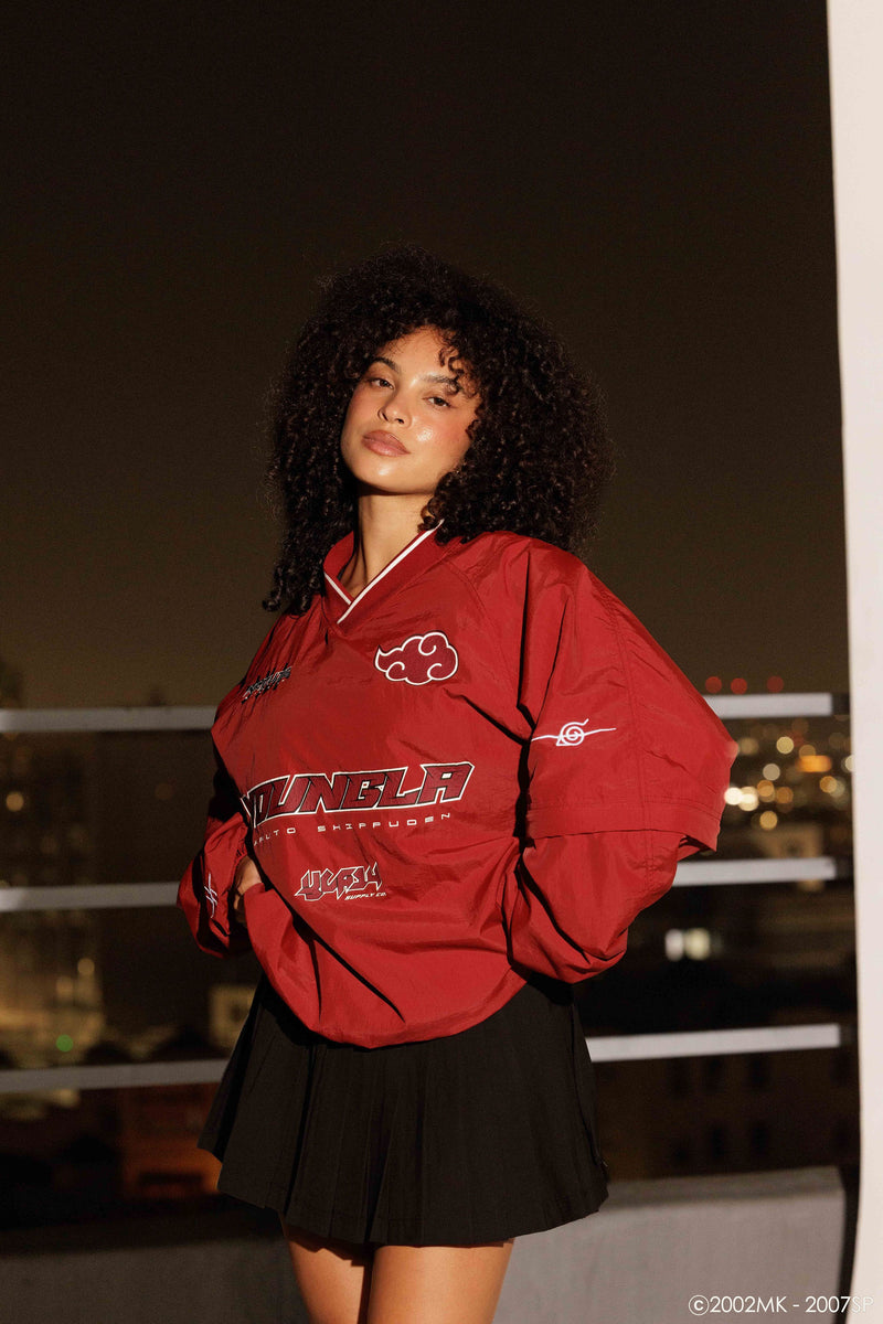 W5224 - Naruto Pullover Windbreaker