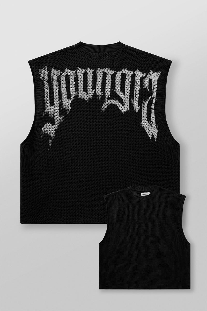 3012 - Drop Shoulder Knit Cut-Off