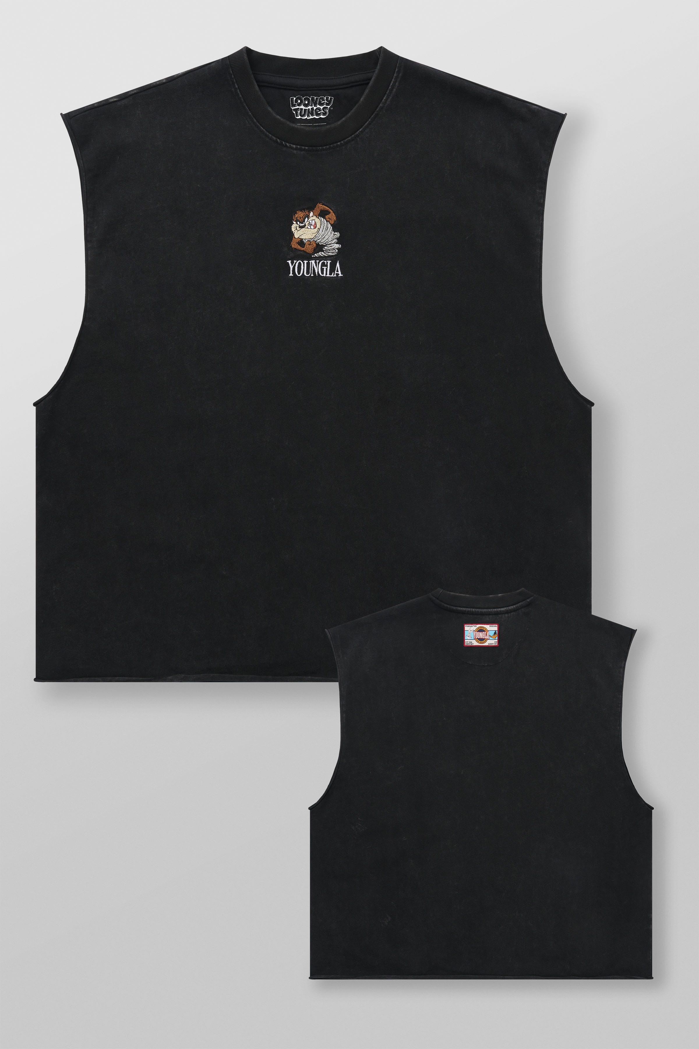 3107 - Looney Tunes Embroidered Cut-offs