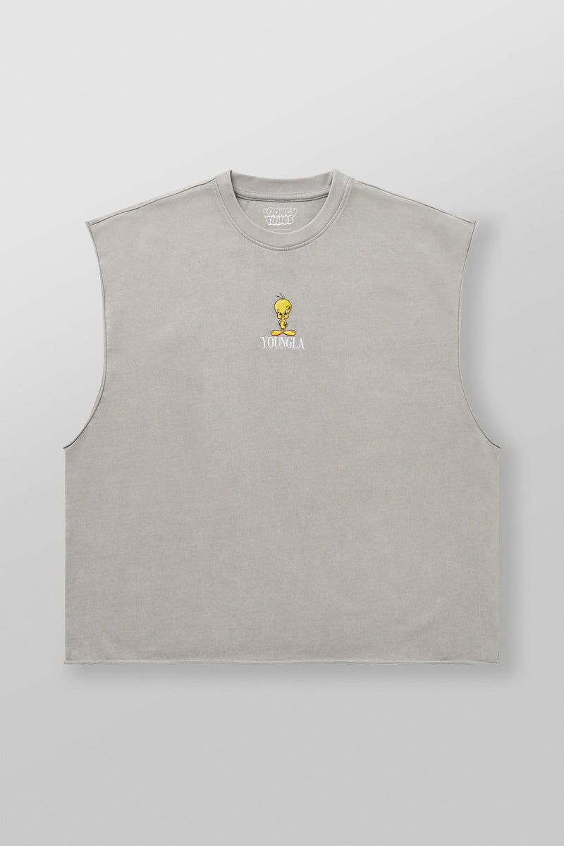 3107 - Looney Tunes Embroidered Cut-offs - July 7th