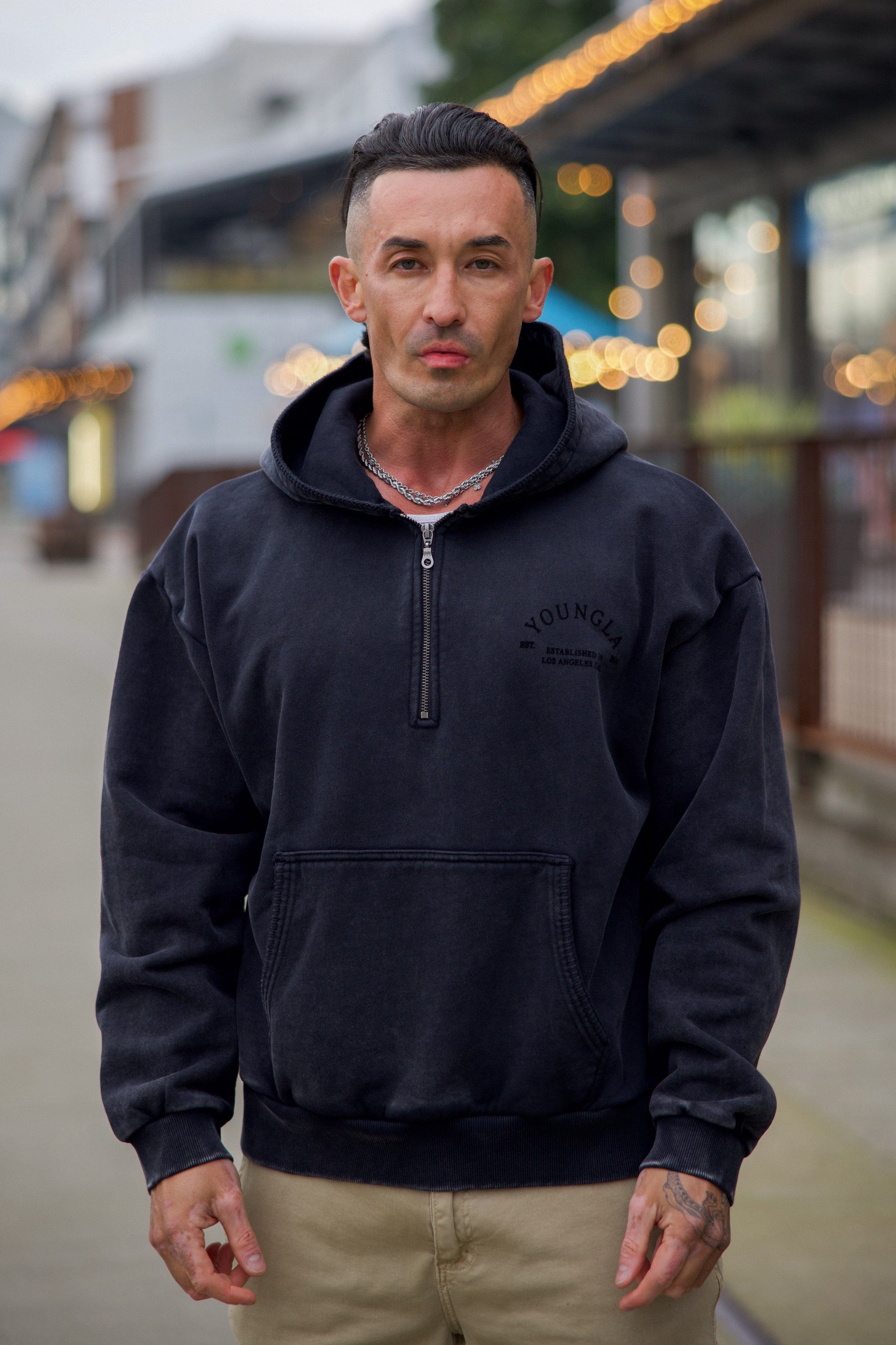 5169 - Old Money Quarter-Zip Hoodies - JULY 31