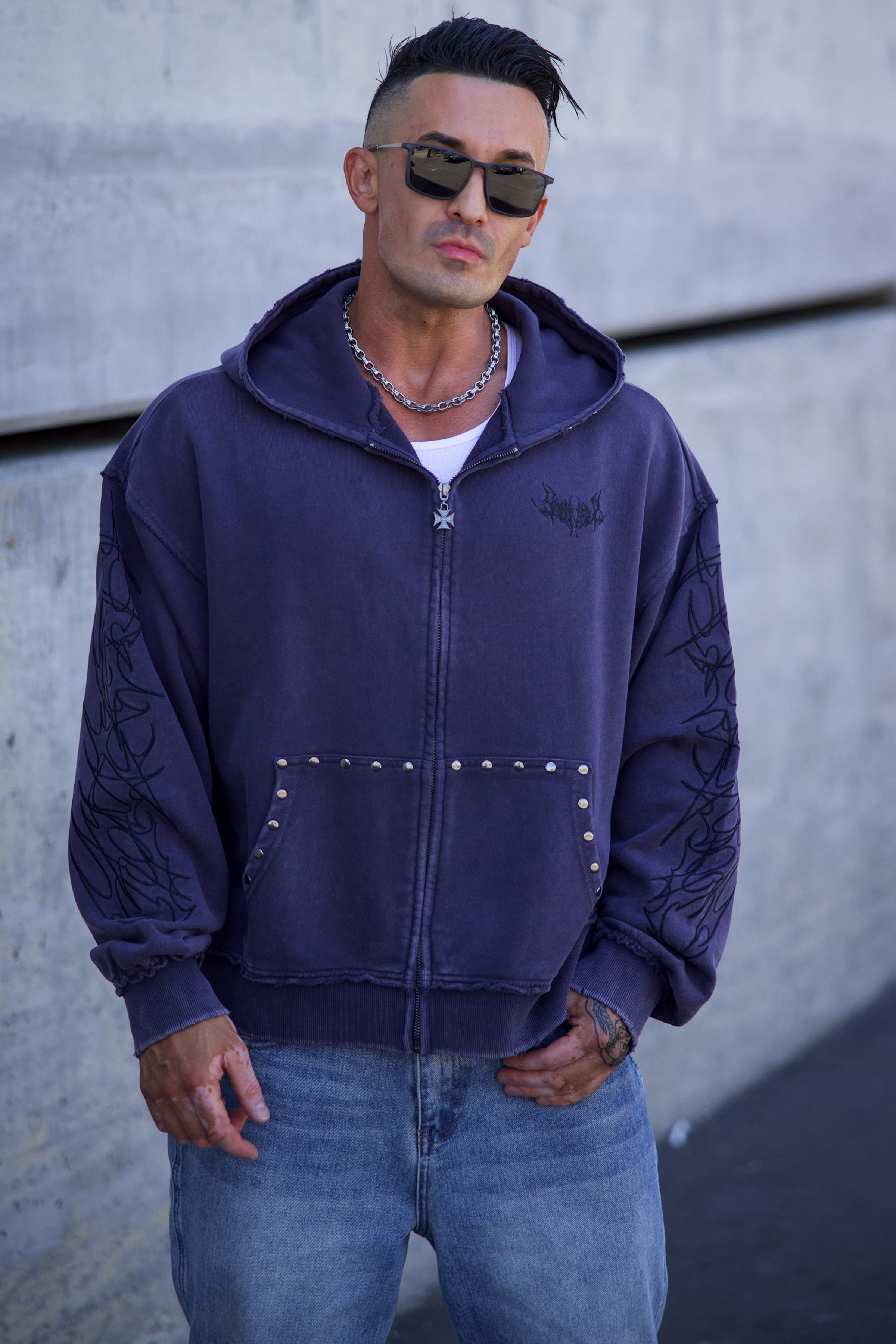 5232 - Tribal Stud Zip-Ups - July 7th
