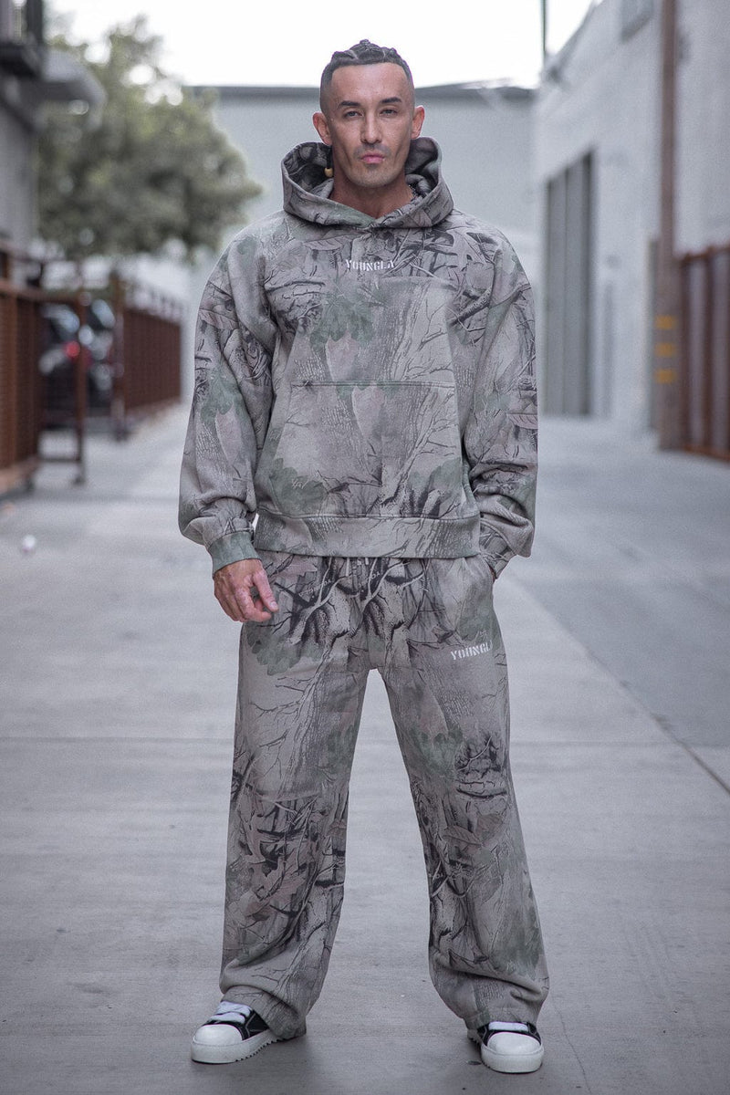 5117 - Tree Camo Collection - Pullover Hoodies - Tree Camo Pullover – plush terry, relaxed fit, kangaroo pocket, comfortable everyday style.