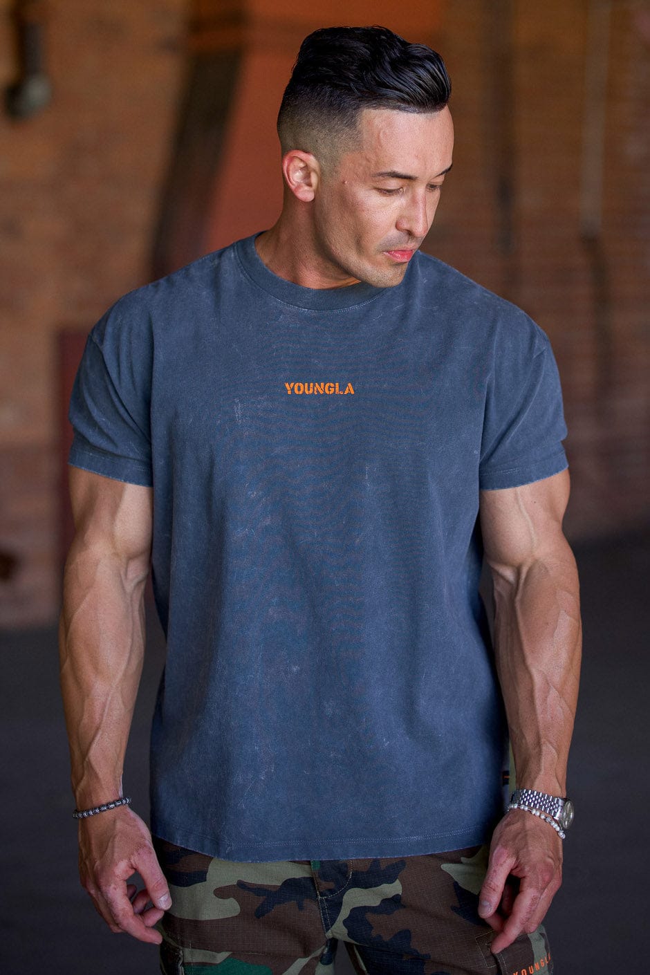 4014 - Orange Emblem Tees