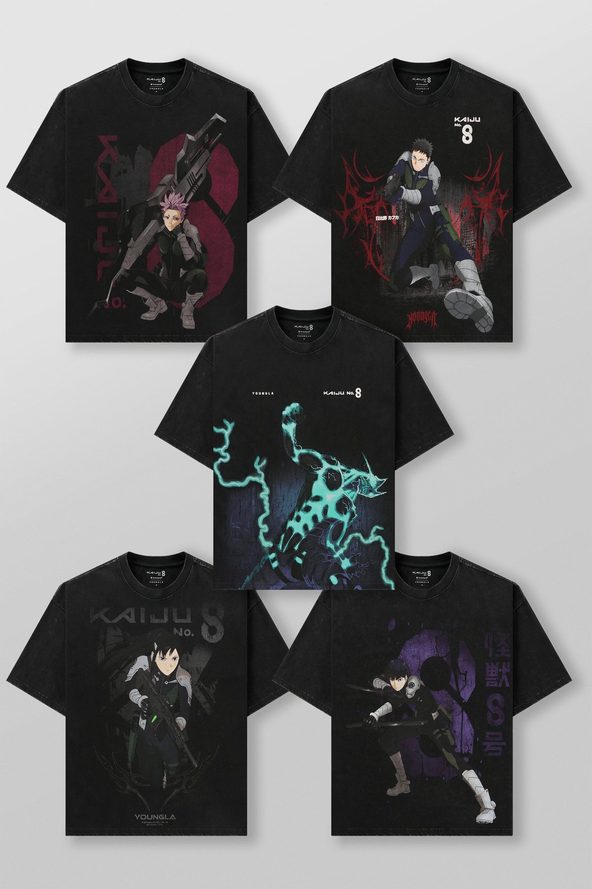 4177 - Kaiju No. 8 Graphic Tees - Sept 9th