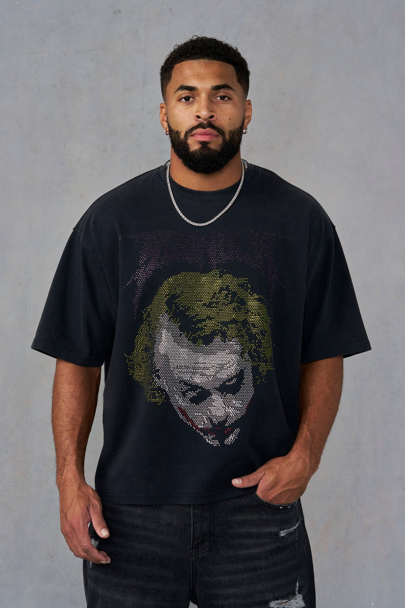 4257 - Batman Rhinestone Tees