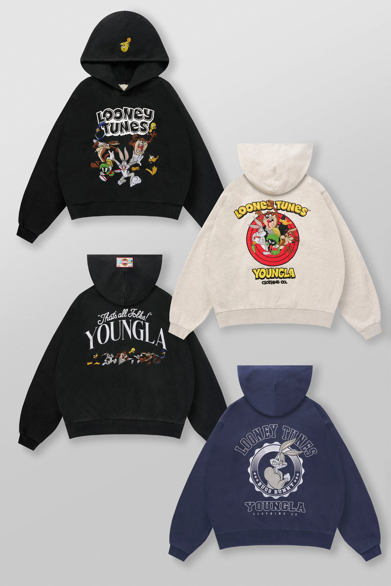 5114 - Looney Tunes Embroidered Hoodies - July 7th