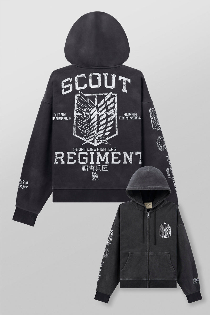 5138 - AOT© x YLA Zip-Up Hoodies