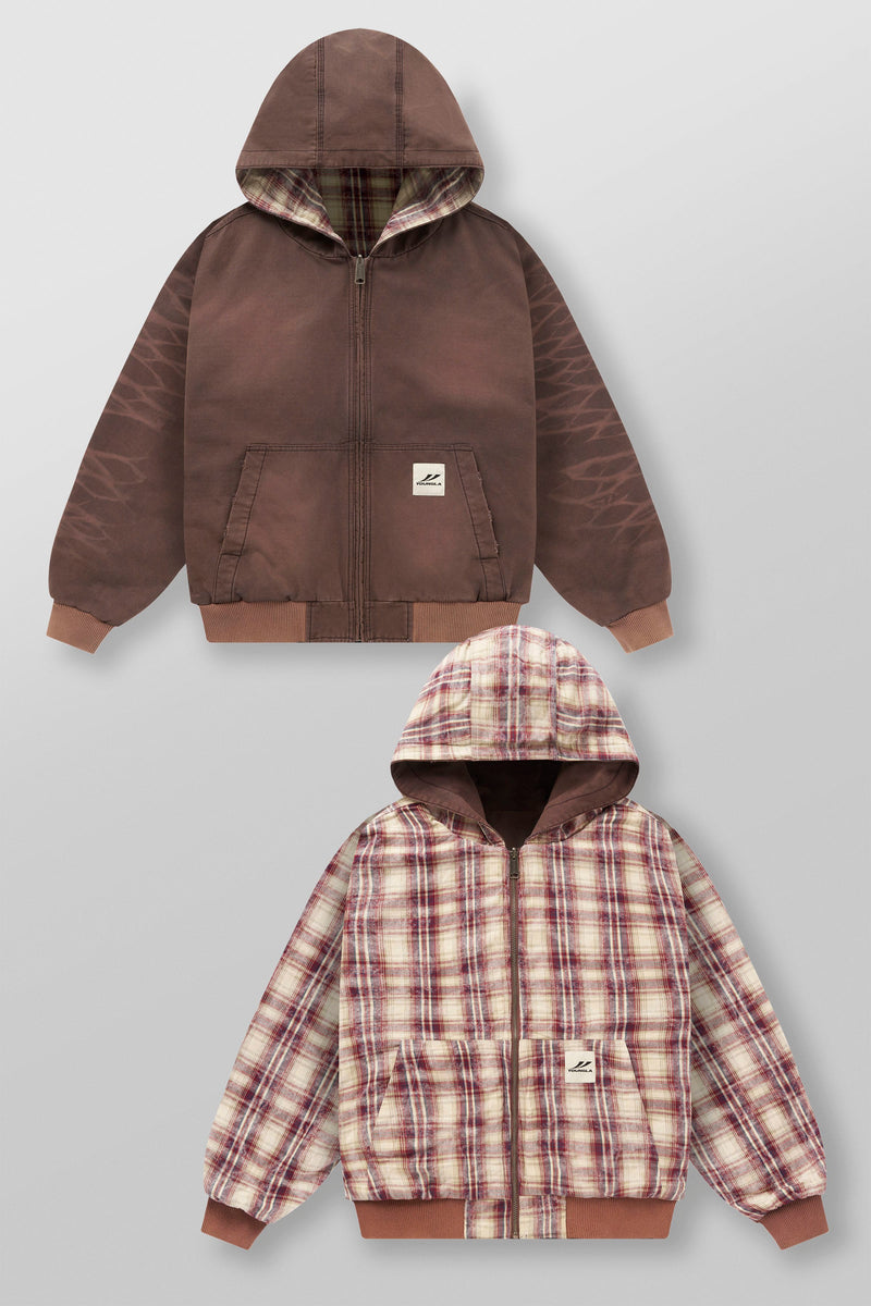 5141 - Reversible Plaid Jackets