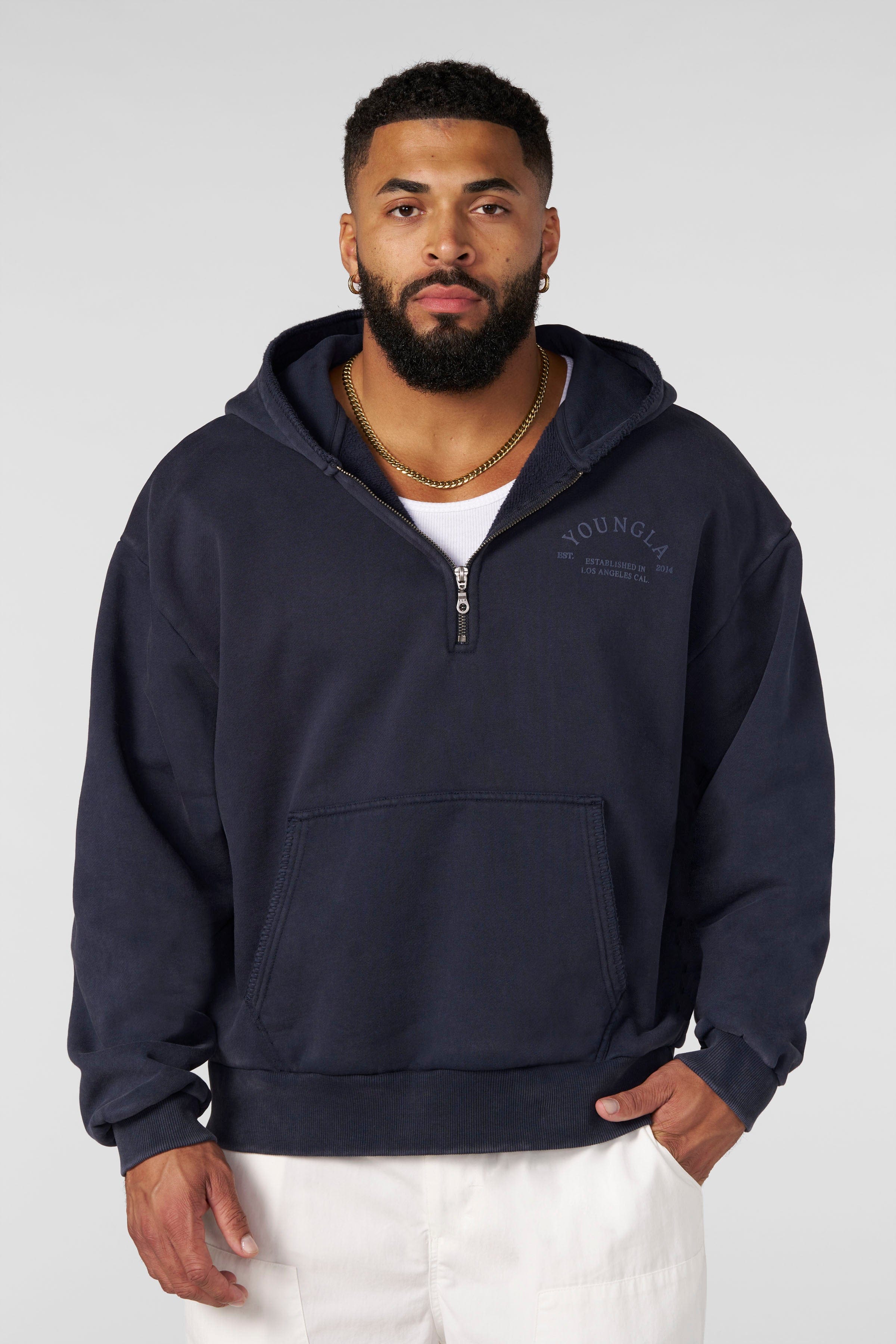 5169 - Old Money Quarter-Zip Hoodies - JULY 31