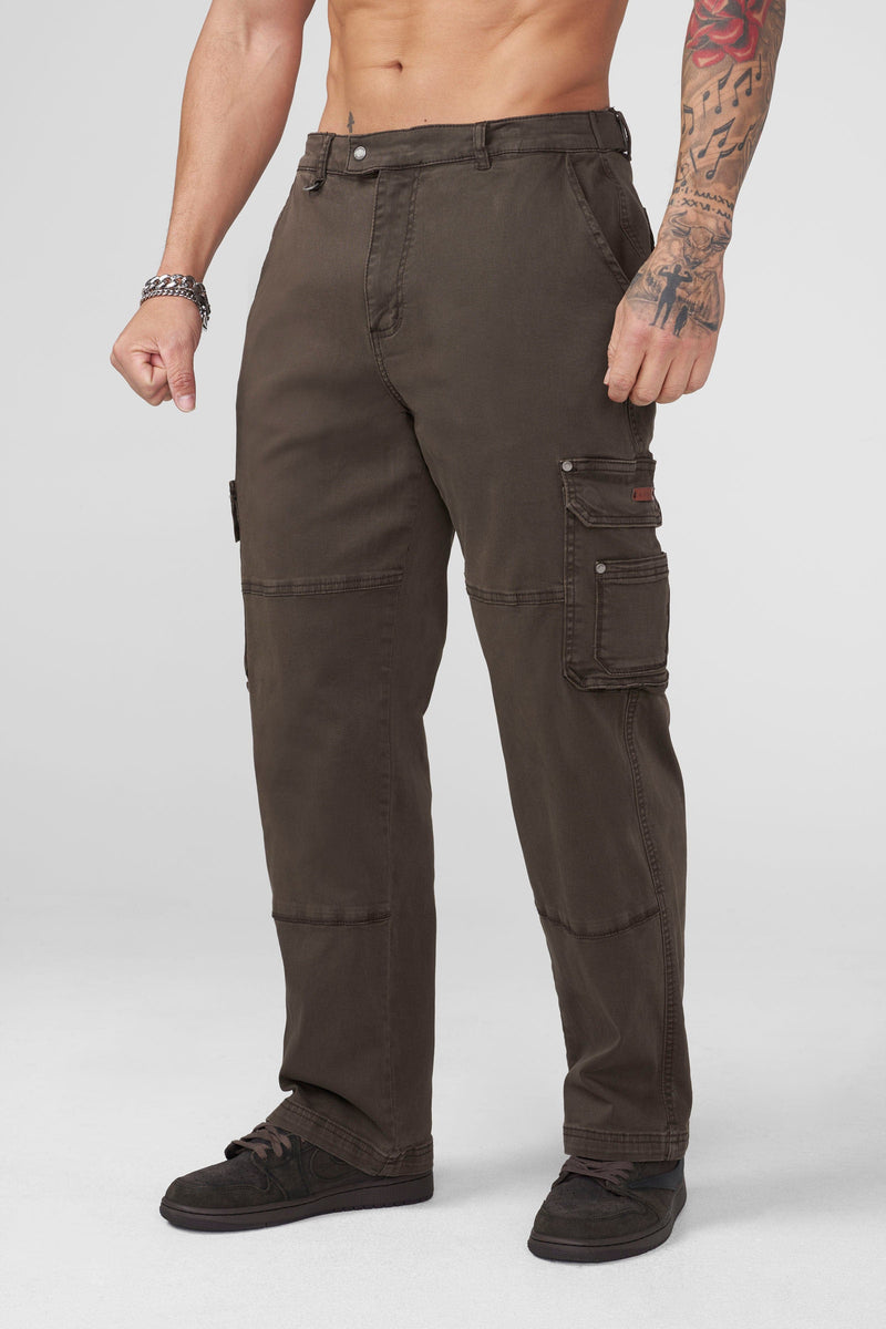 6032 - Old Money Twill Cargo Pants