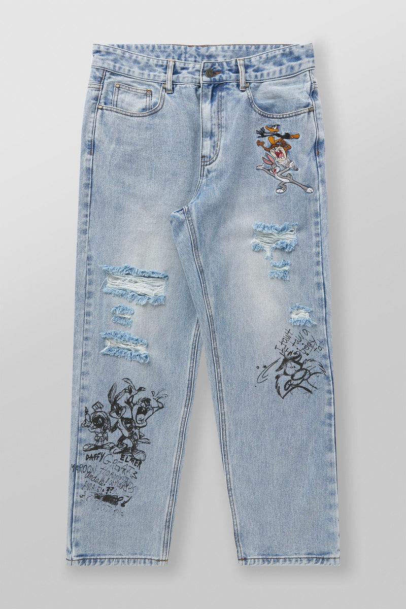 6035 - Looney Tunes Denim Jeans - July 7th