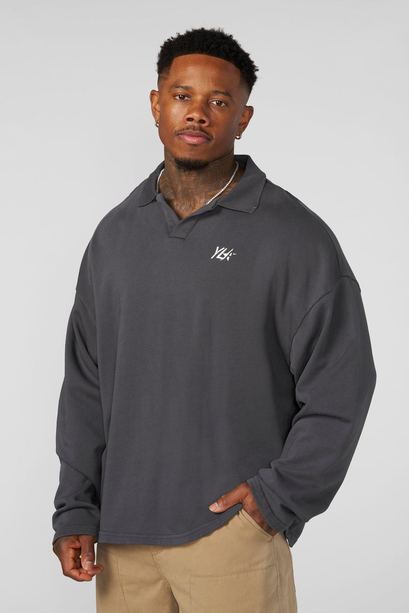 8069 - Menace Longsleeve Polo
