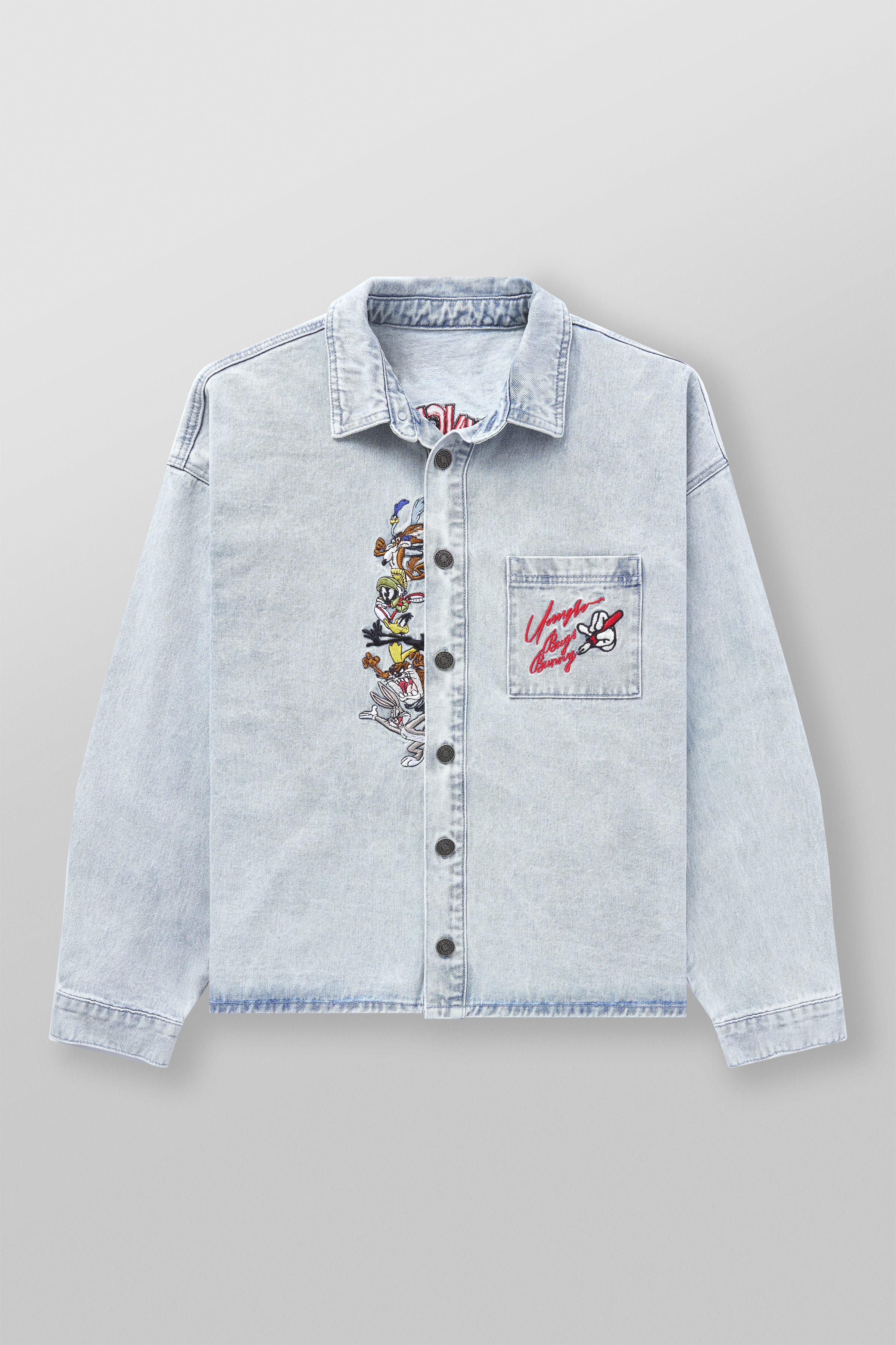 8112 - Looney Tunes Denim Shirt - July 7th