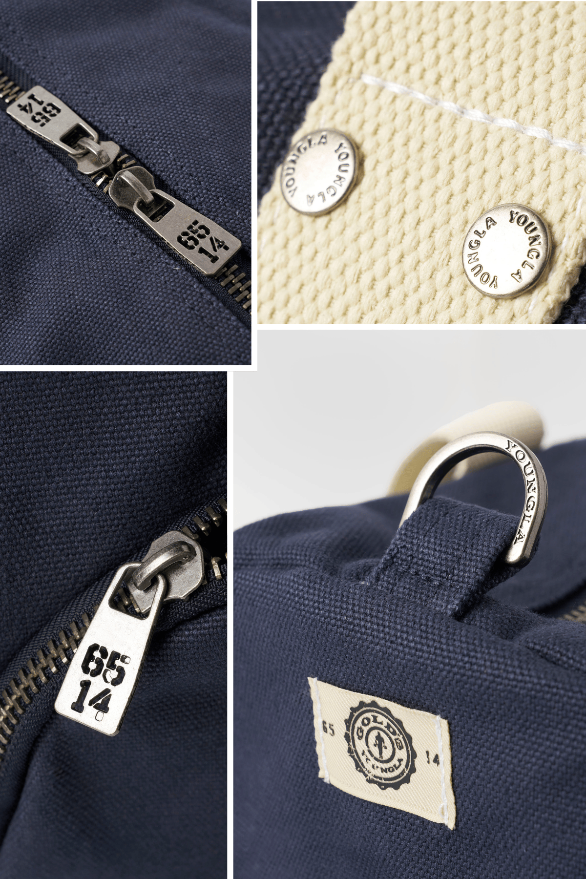 9045 - Gold's Iron Legacy Canvas Bags
