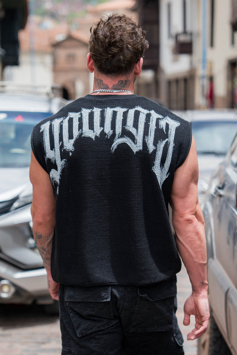 3012 - Drop Shoulder Knit Cut-Off