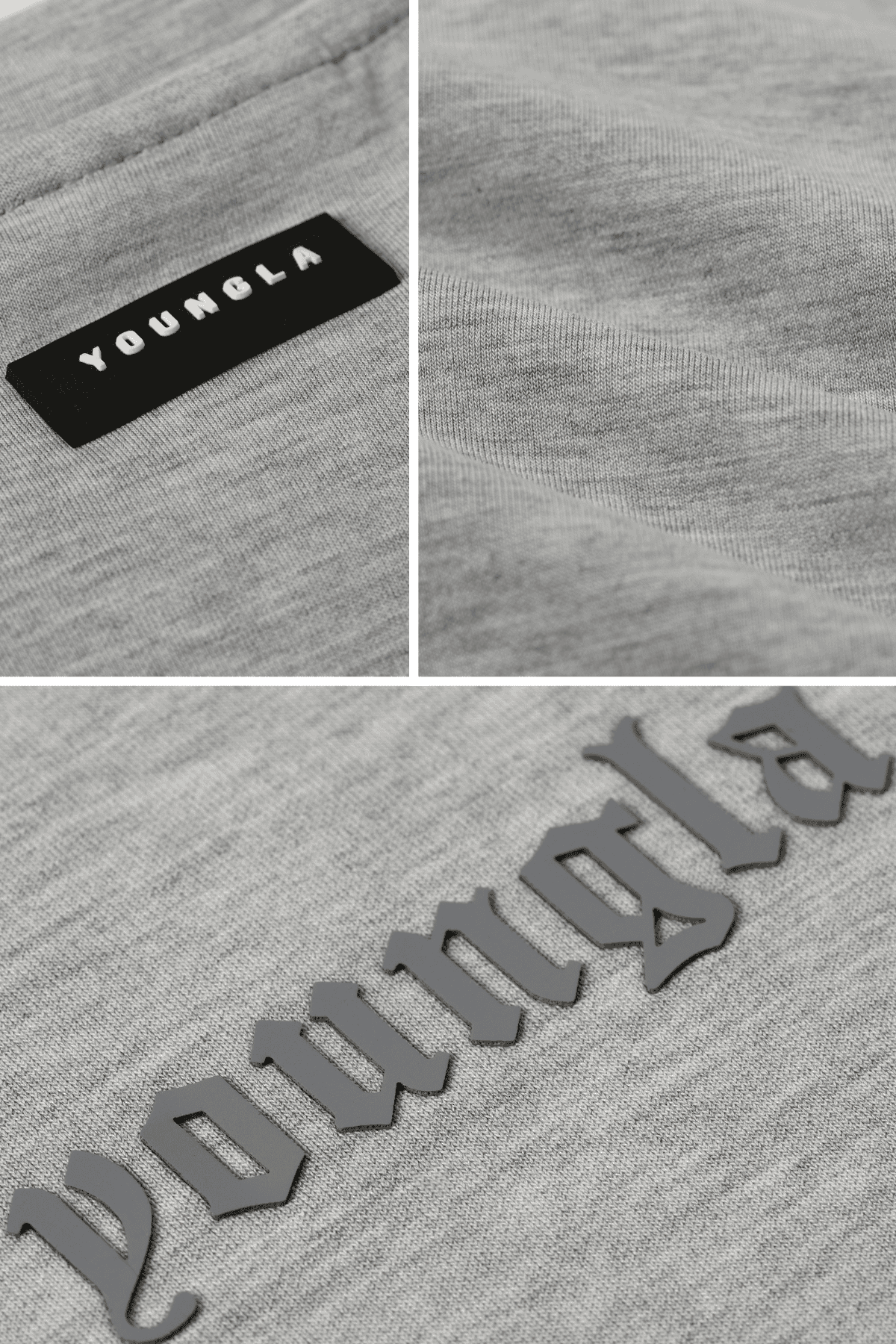 5216 Soft AF Pullover, plush and lightweight with a modern cut and front pocket — comfortable and stylish for layering or solo wear in color Heather Grey
