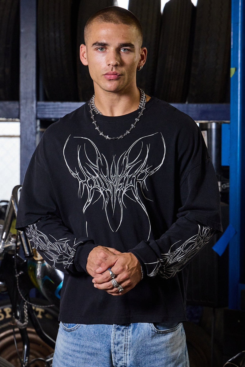 8007 - Tribal Longsleeves Shirt