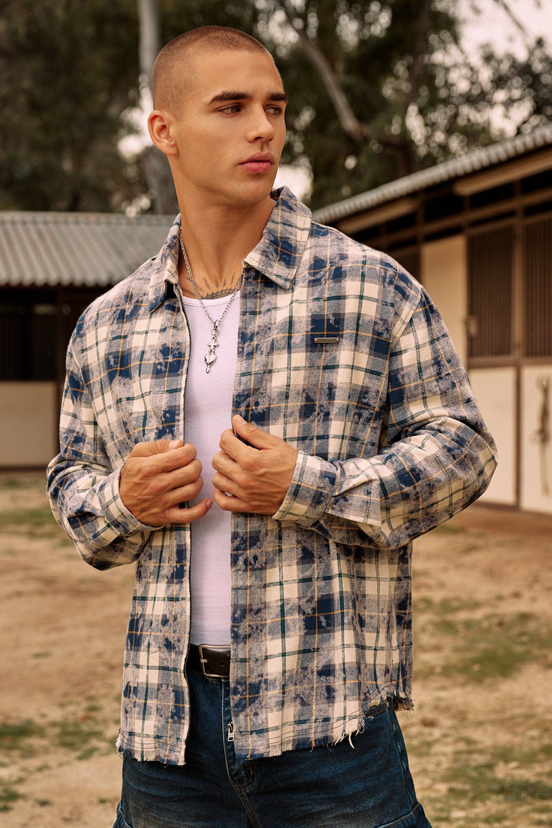 8081 - Country Club Zip-up Flannels