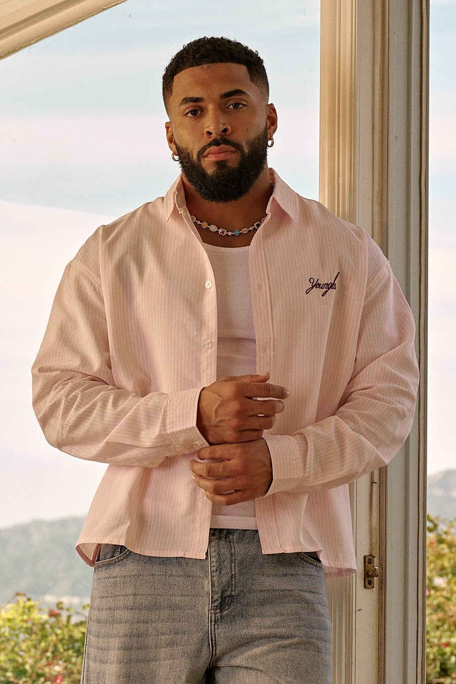 【】ヤングエルエー 8043 - Industry Longsleeve Button-ups