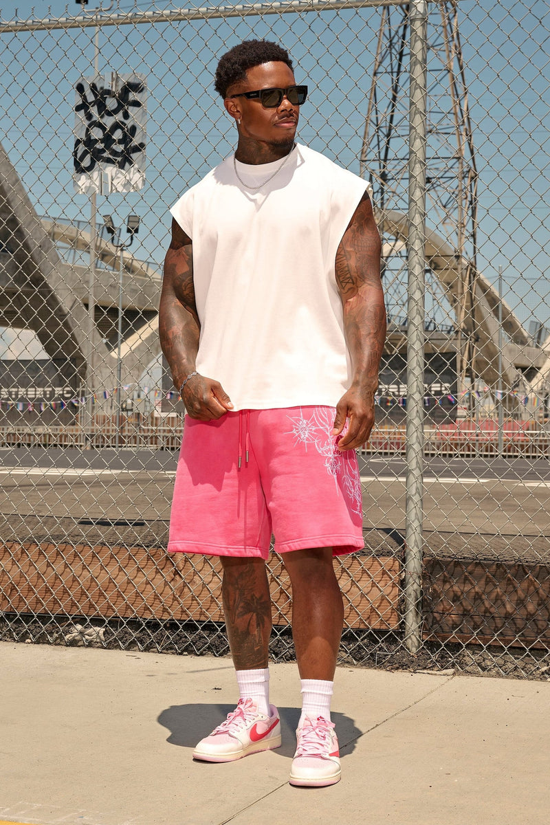 1093 - Cyberpunk Fleece Shorts