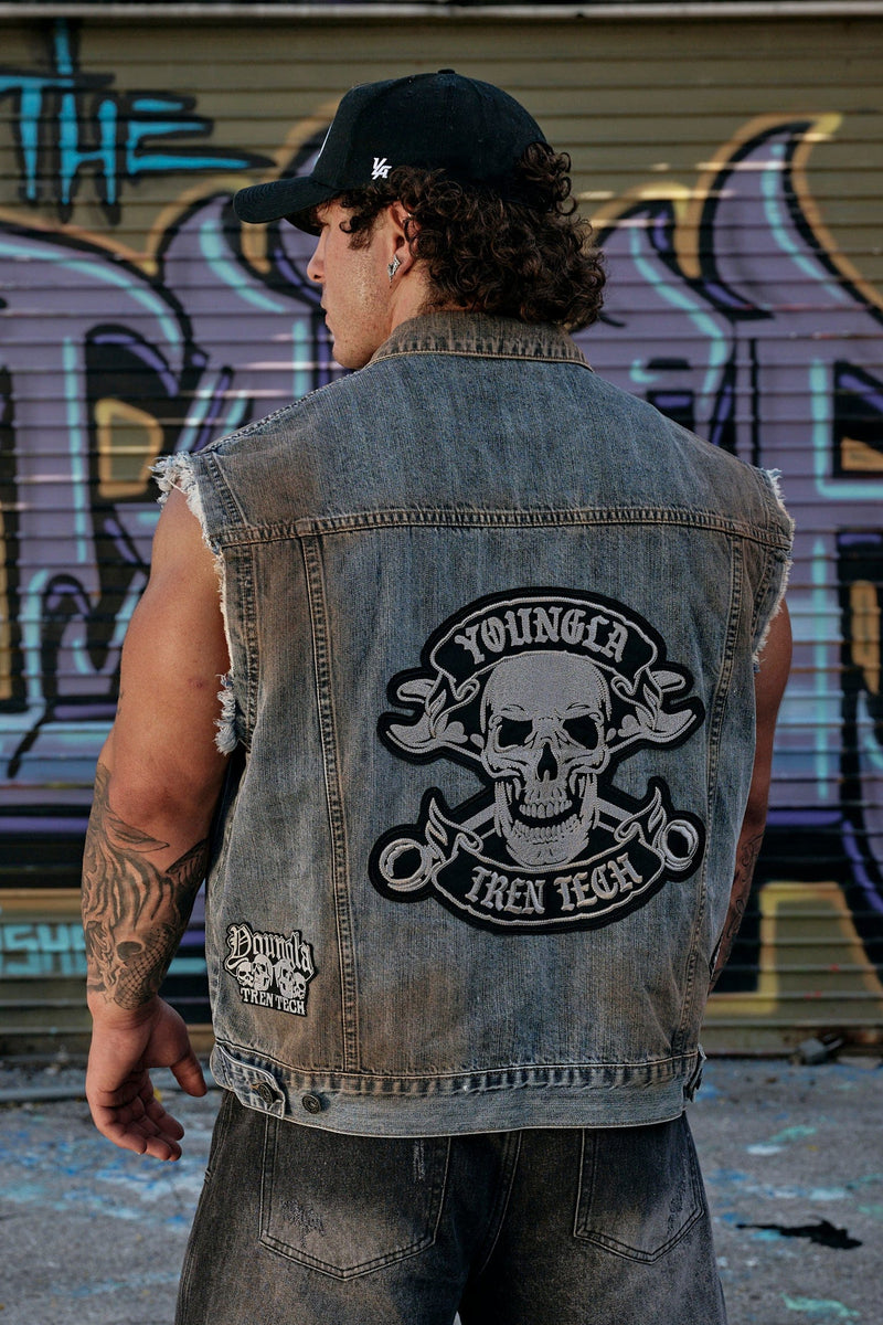 5192 - Cars & Curls - Denim Vest
