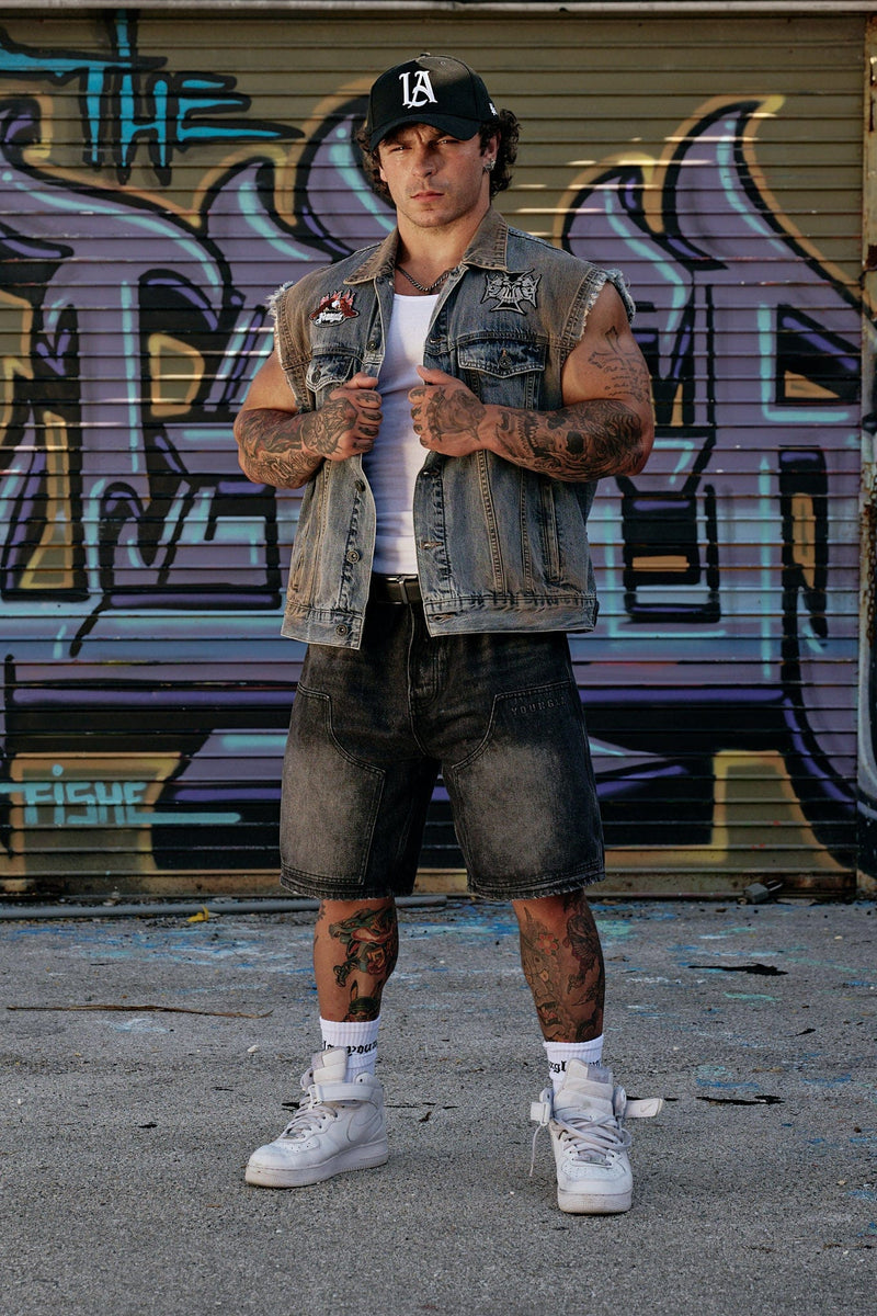 5192 - Cars & Curls - Denim Vest