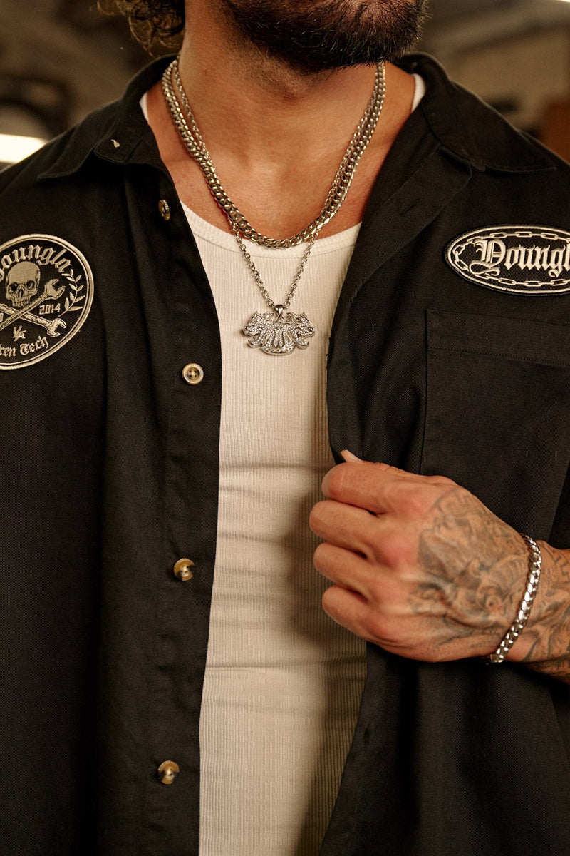 4179 - Cars & Curls - Mechanic Shirts