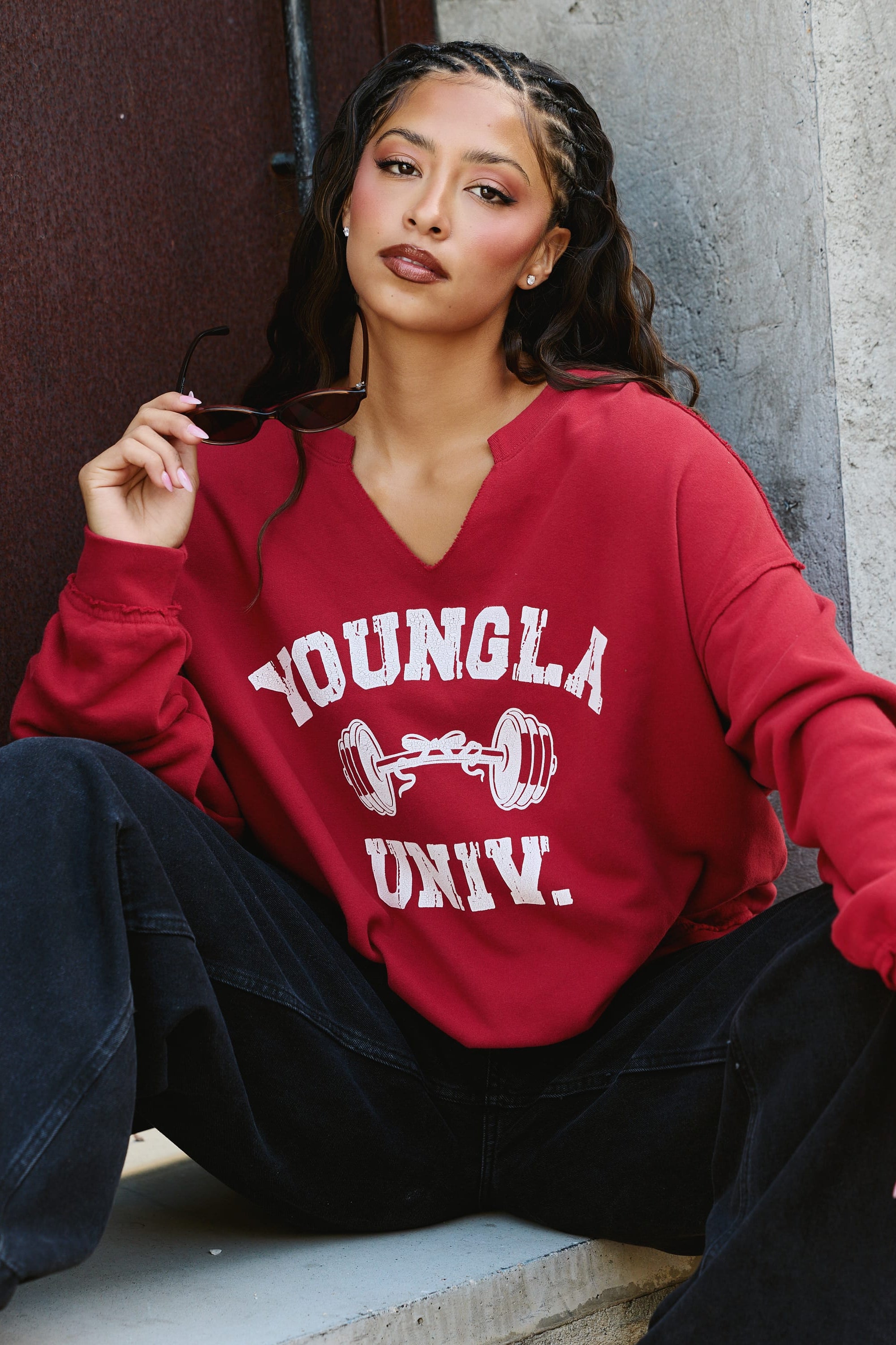 W5159 Rest day crewneck - July 30th