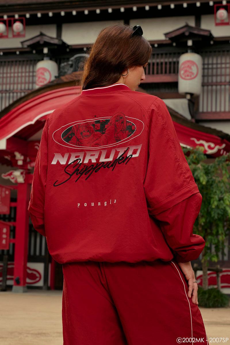 W5224 - Naruto Pullover Windbreaker