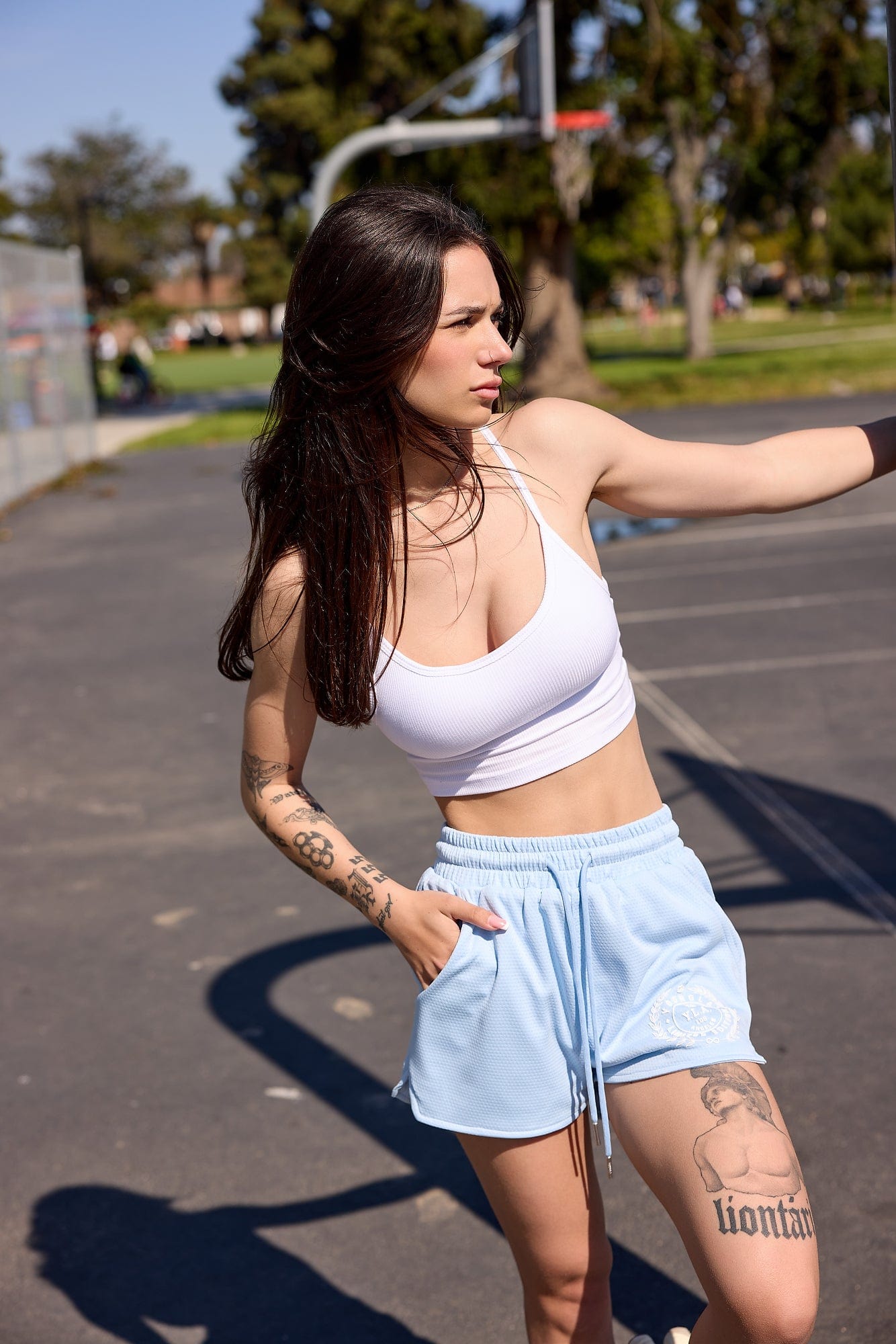 W138 Court shorts