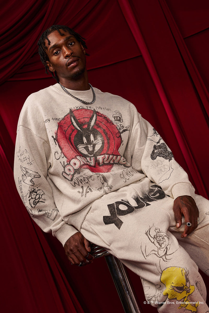 5256 - Looney Tunes Graffiti Crewnecks - July 7th