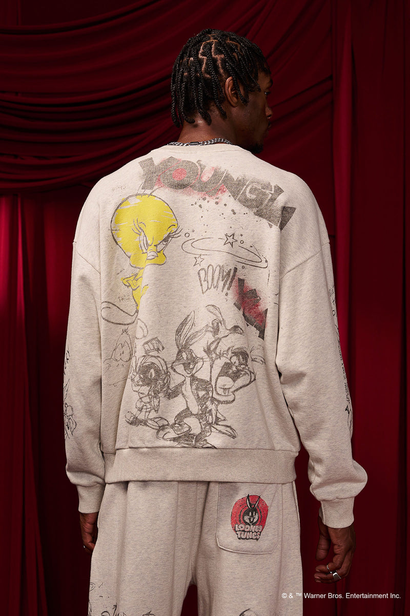5256 - Looney Tunes Graffiti Crewnecks - July 7th