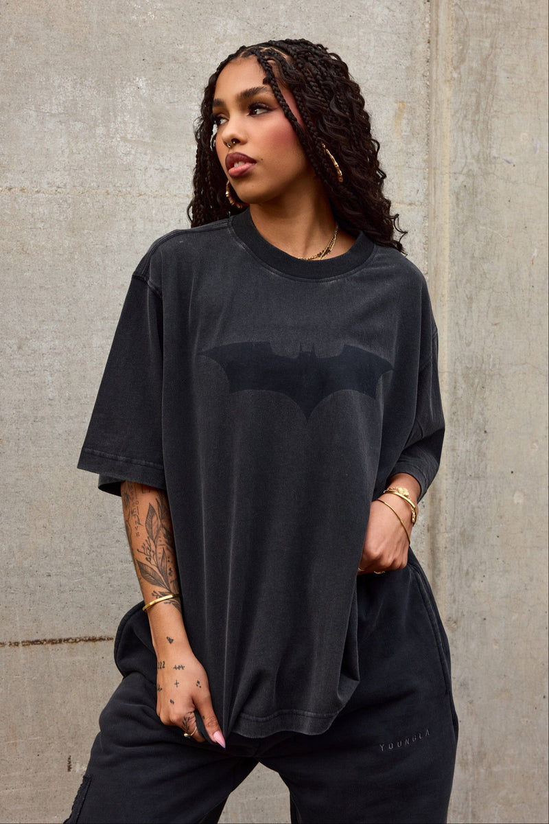 W4103 Batman Lived-in Tee - June 4th
