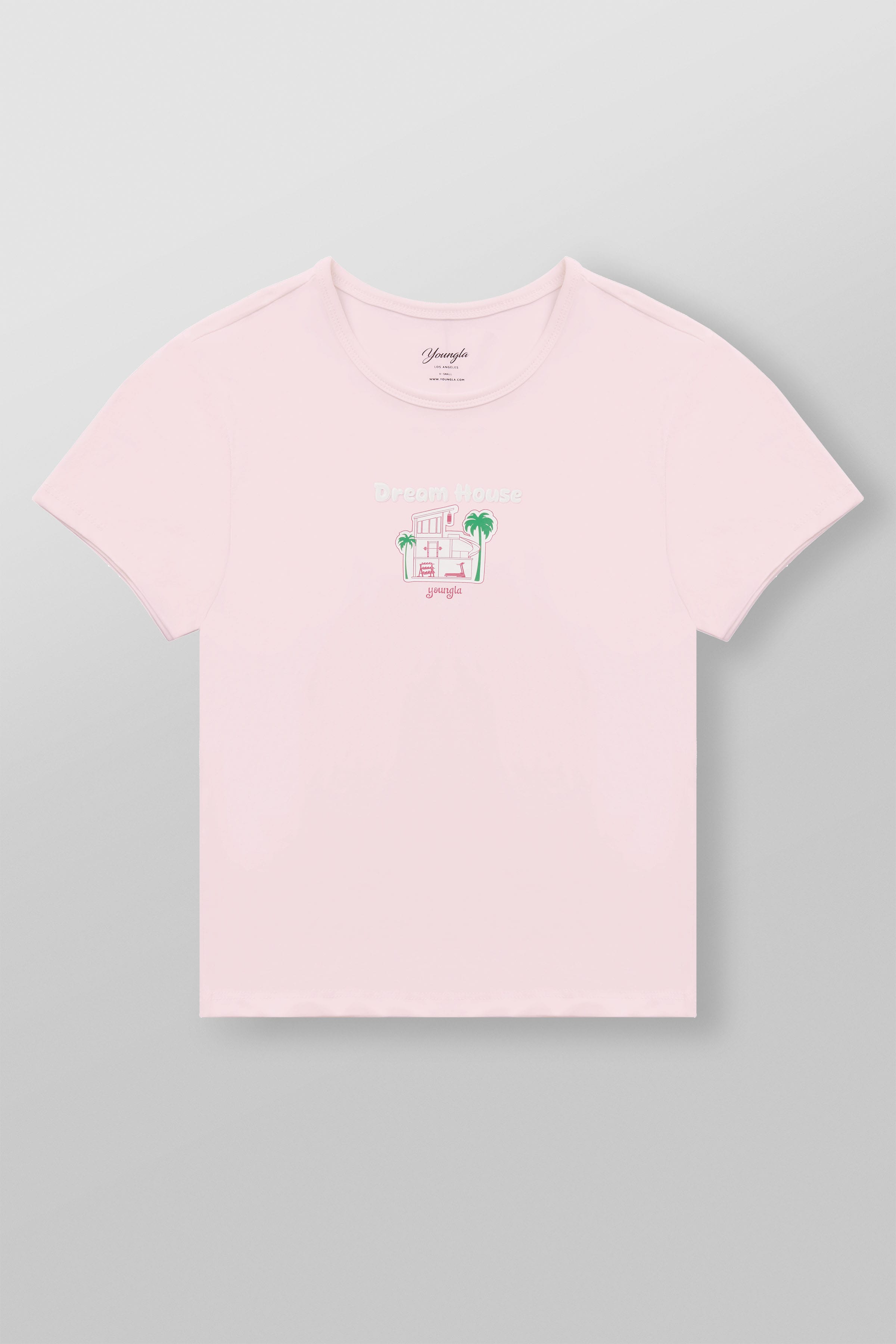 W4336 gym girl baby Tee