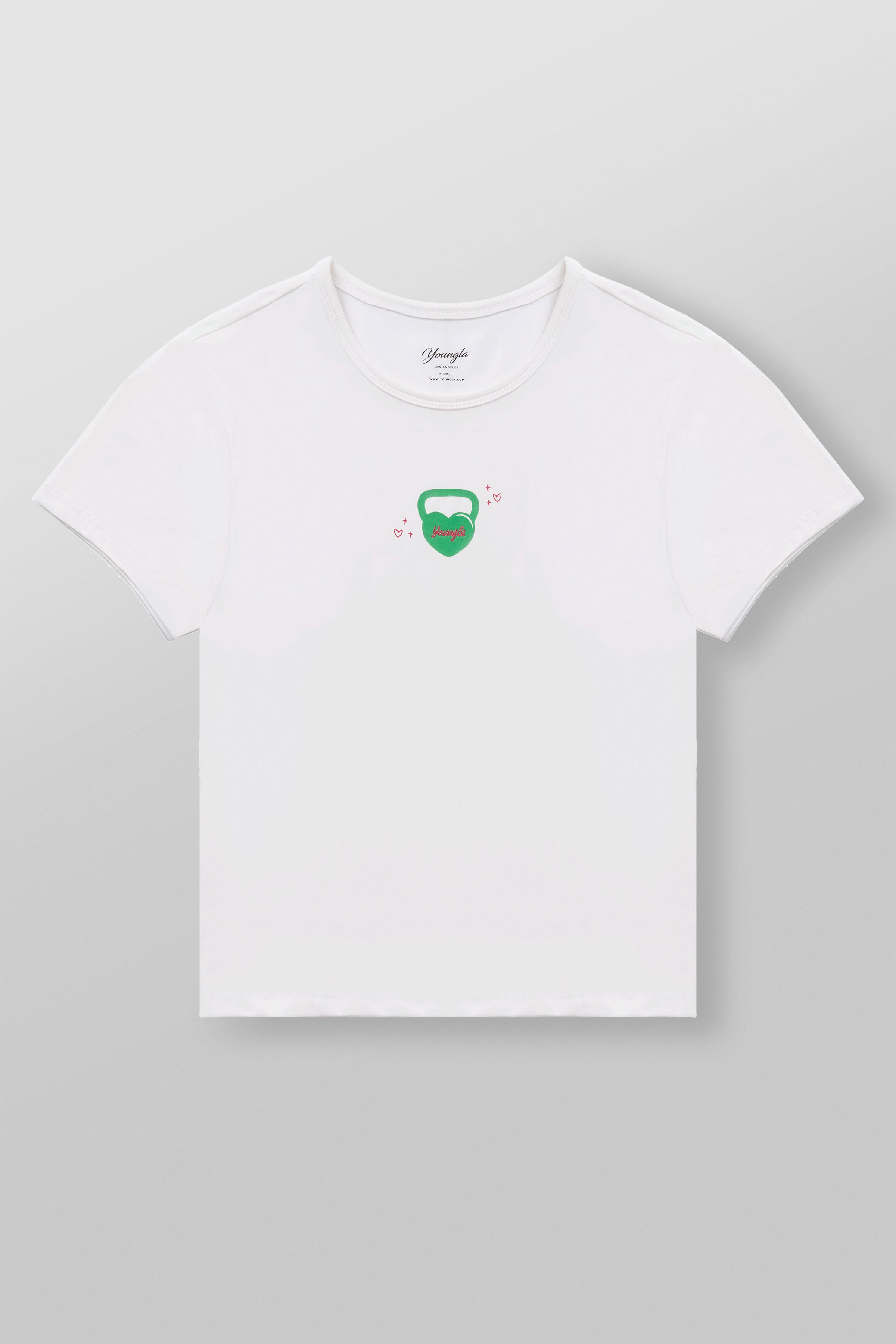 W4336 gym girl baby Tee