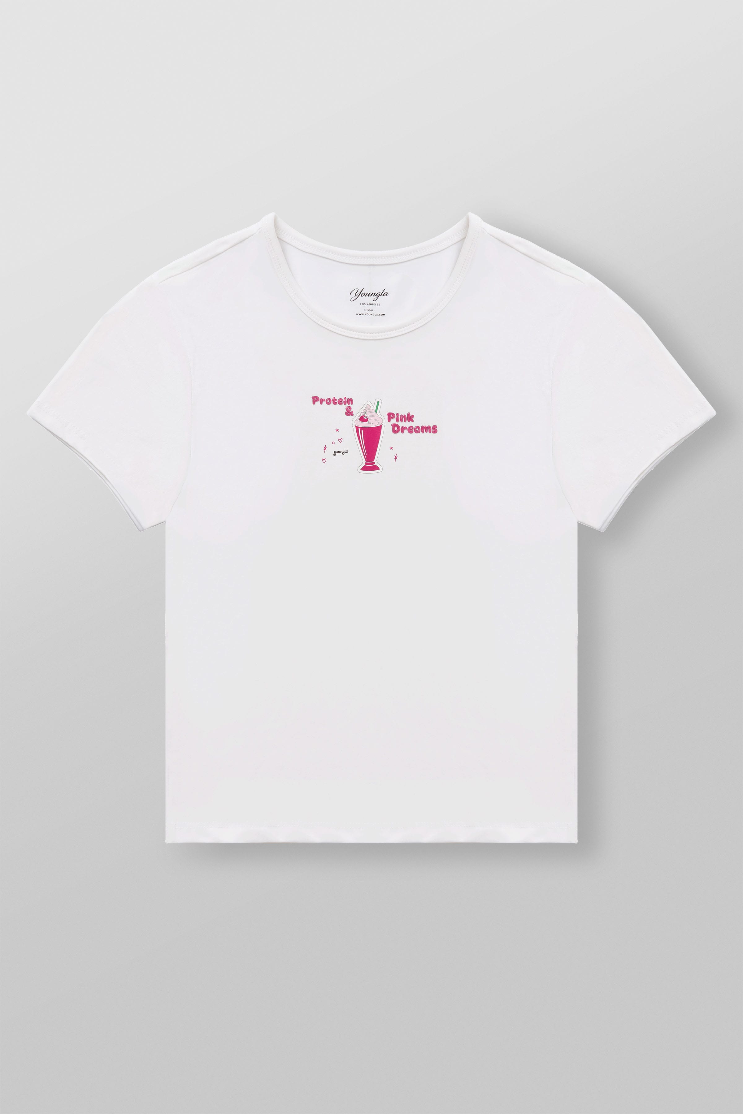 W4336 gym girl baby Tee