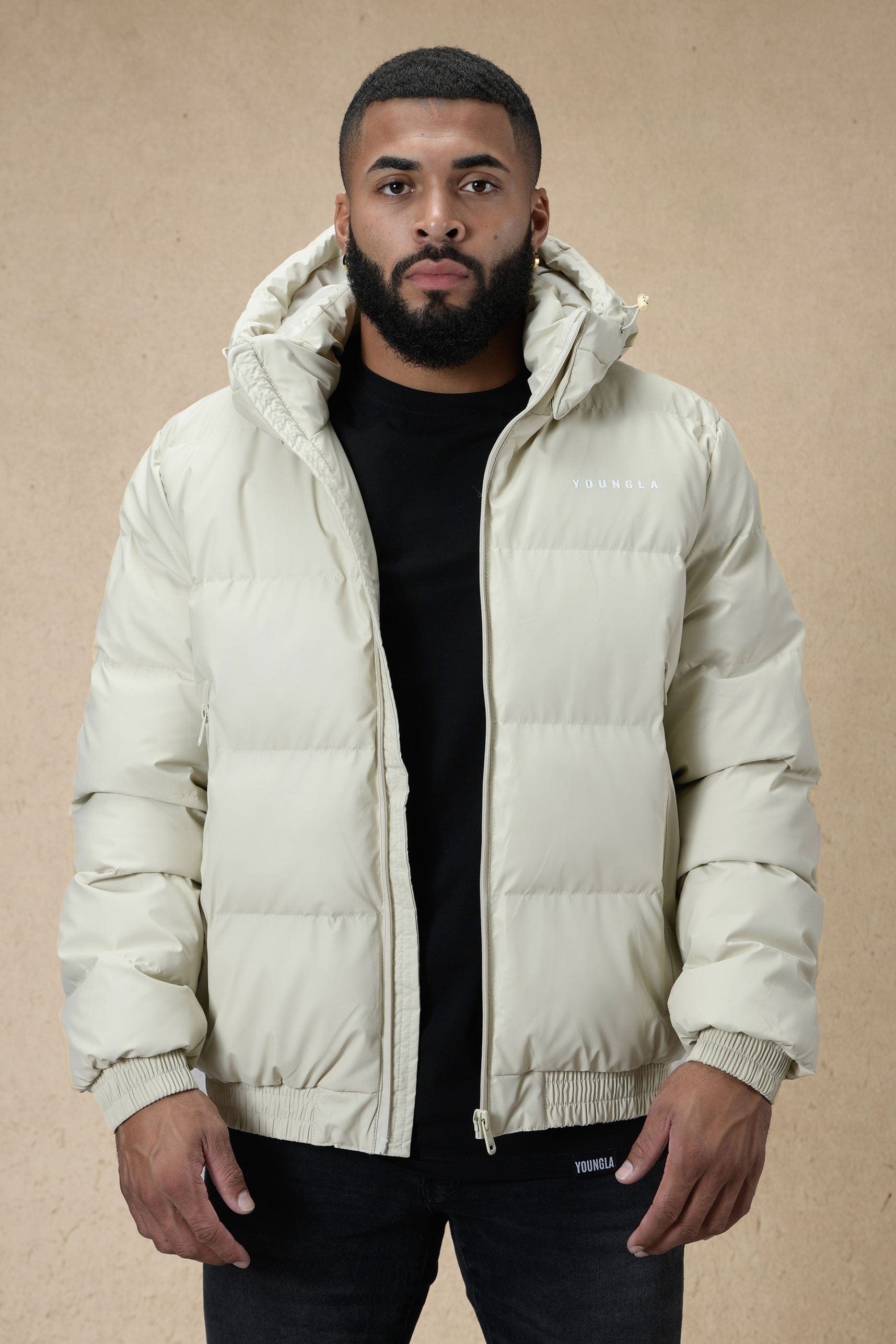 Jacket puffer white Clearance