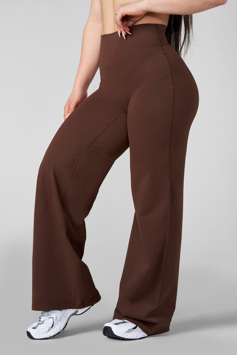 W2289 - Kove Wide Leg Flare Leggings (Short)