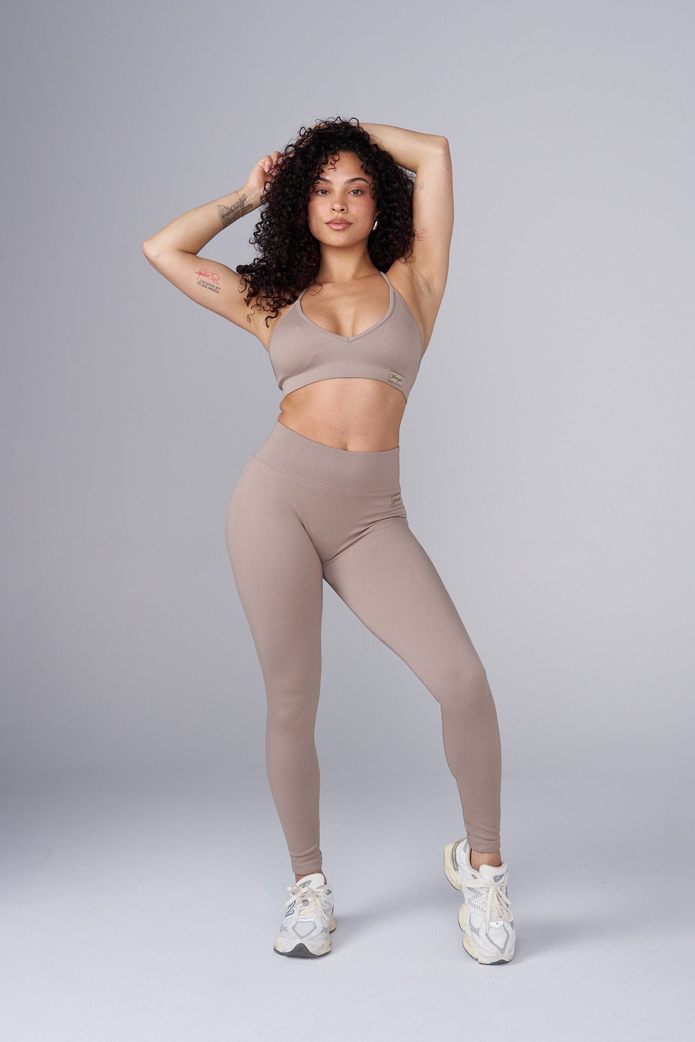 W243 Ribbed Seamless Legging
