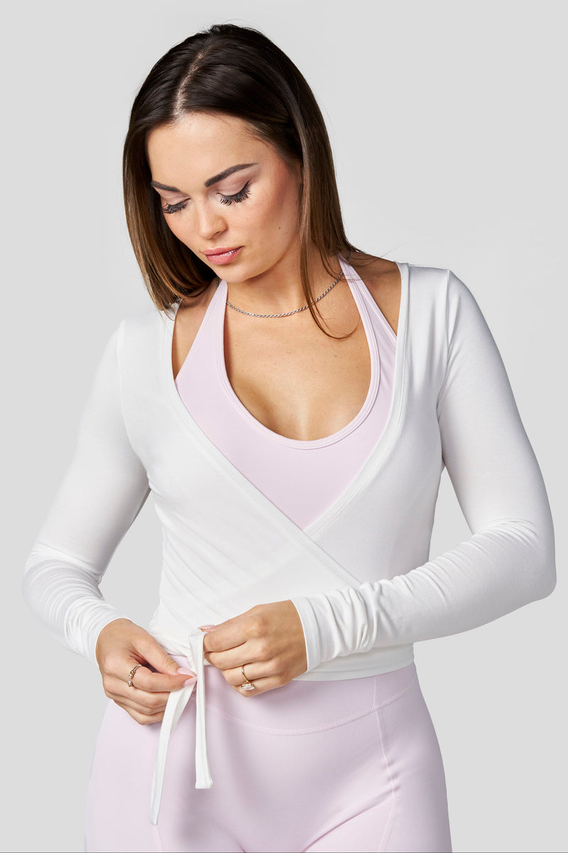 W4338 Wrap Top