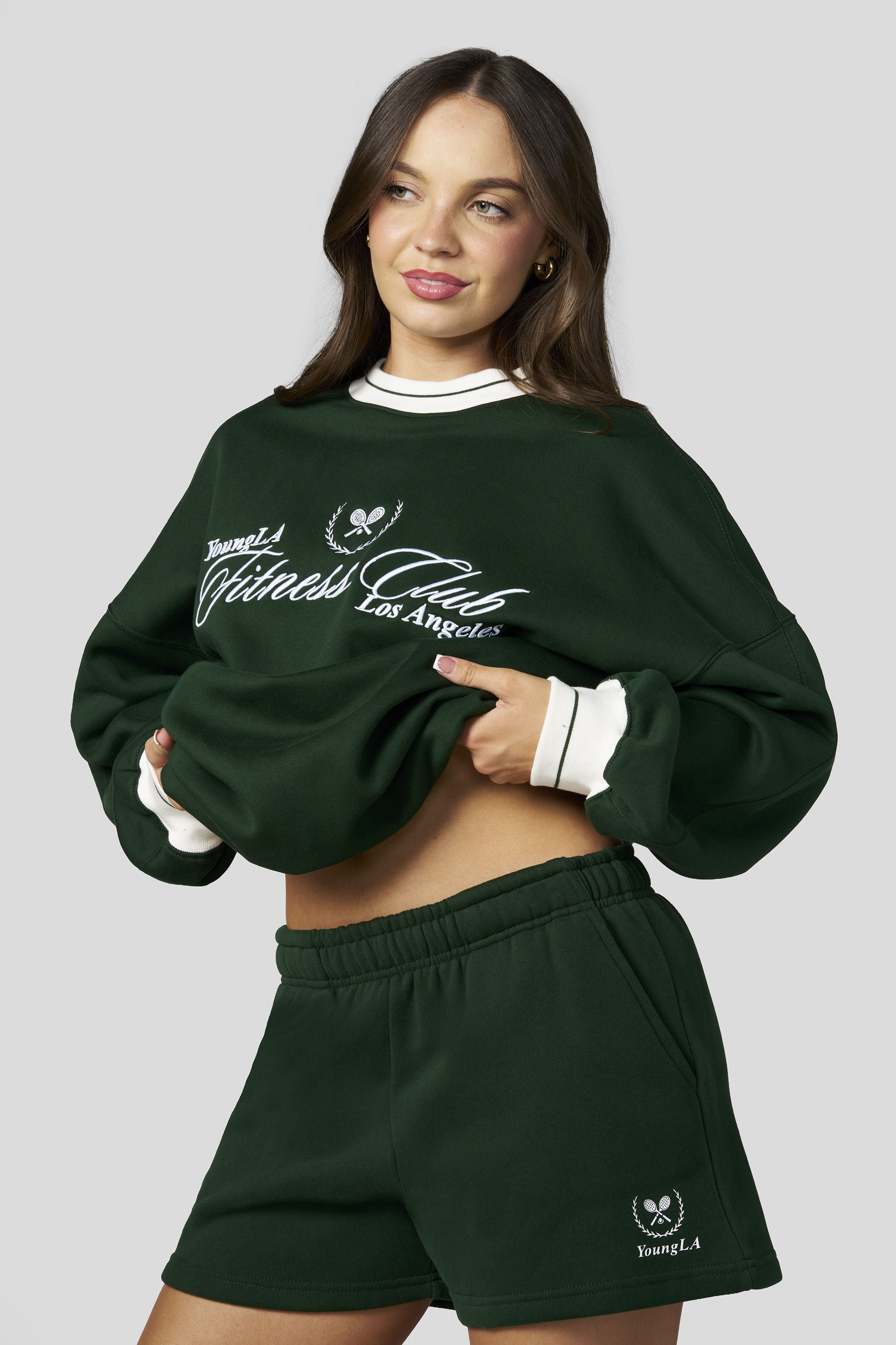 【新品】ANTi COUNTRY CLUB スウェット L グリーン W5172 - Country Club Crewneck