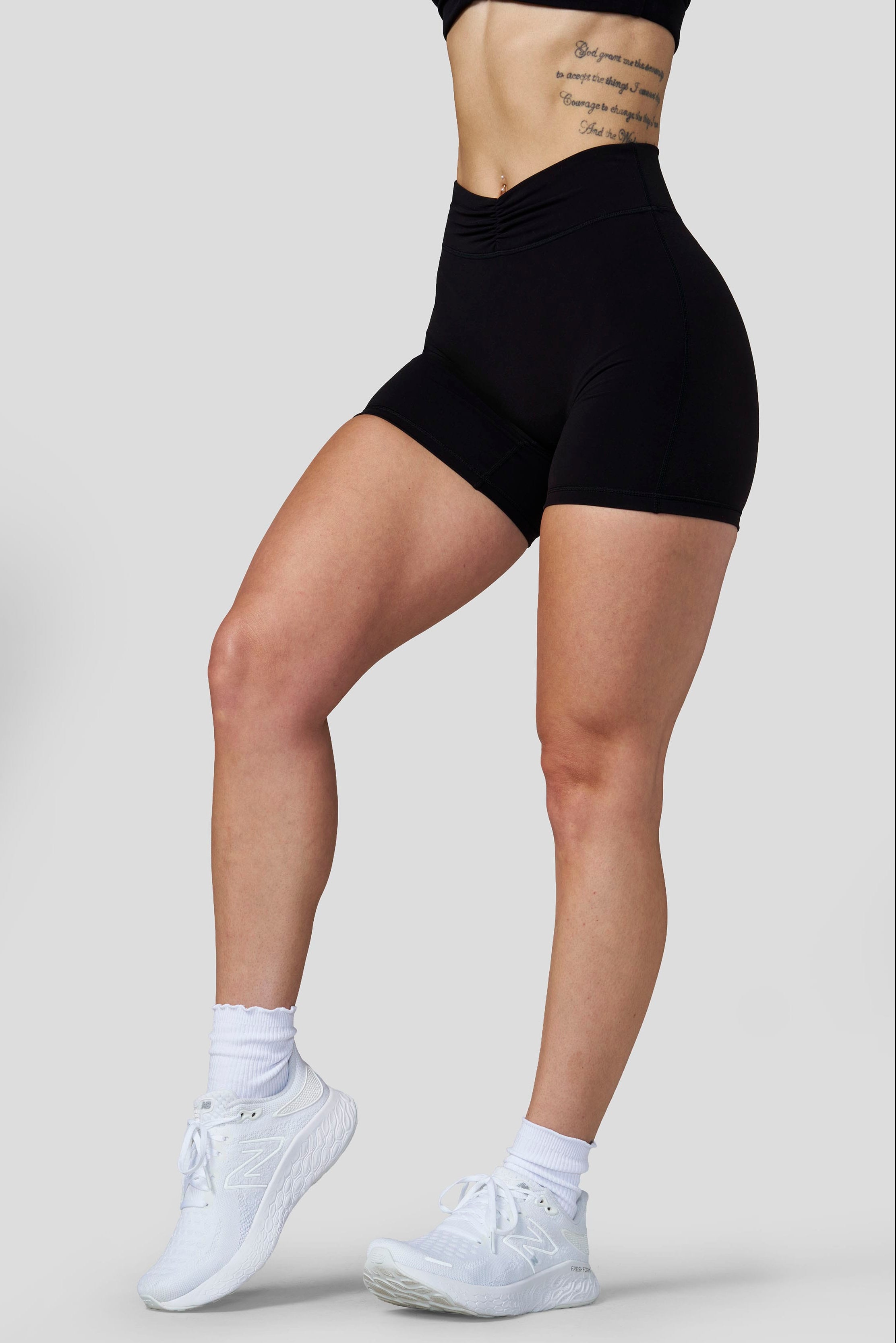 W1161 Buttersoft Scrunch Band Shorts - June 23